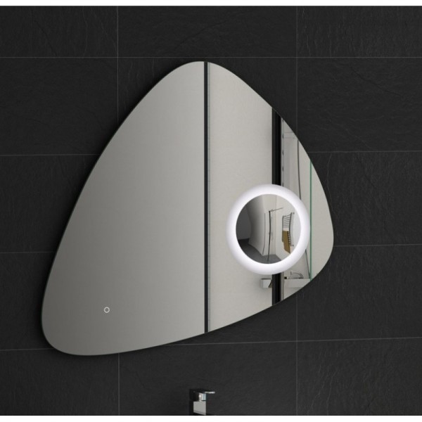 Coycama espejo LED stone 80x80cm