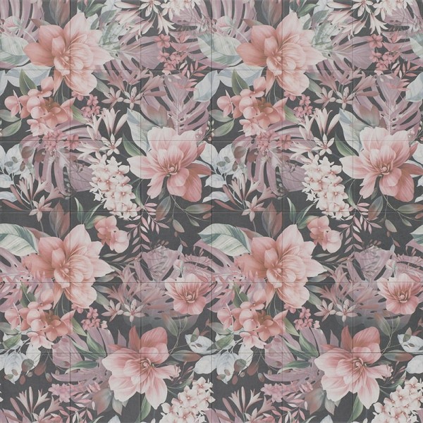 Mainzu mural roses 120x120