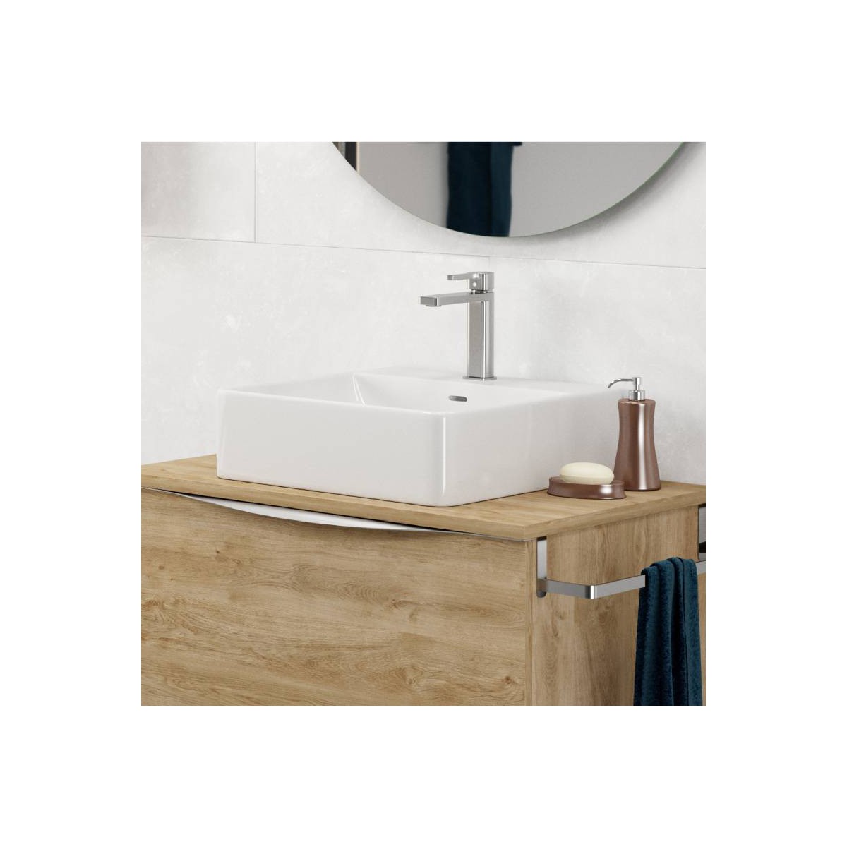 Coycama nove lavabo sobre encimera cerámico