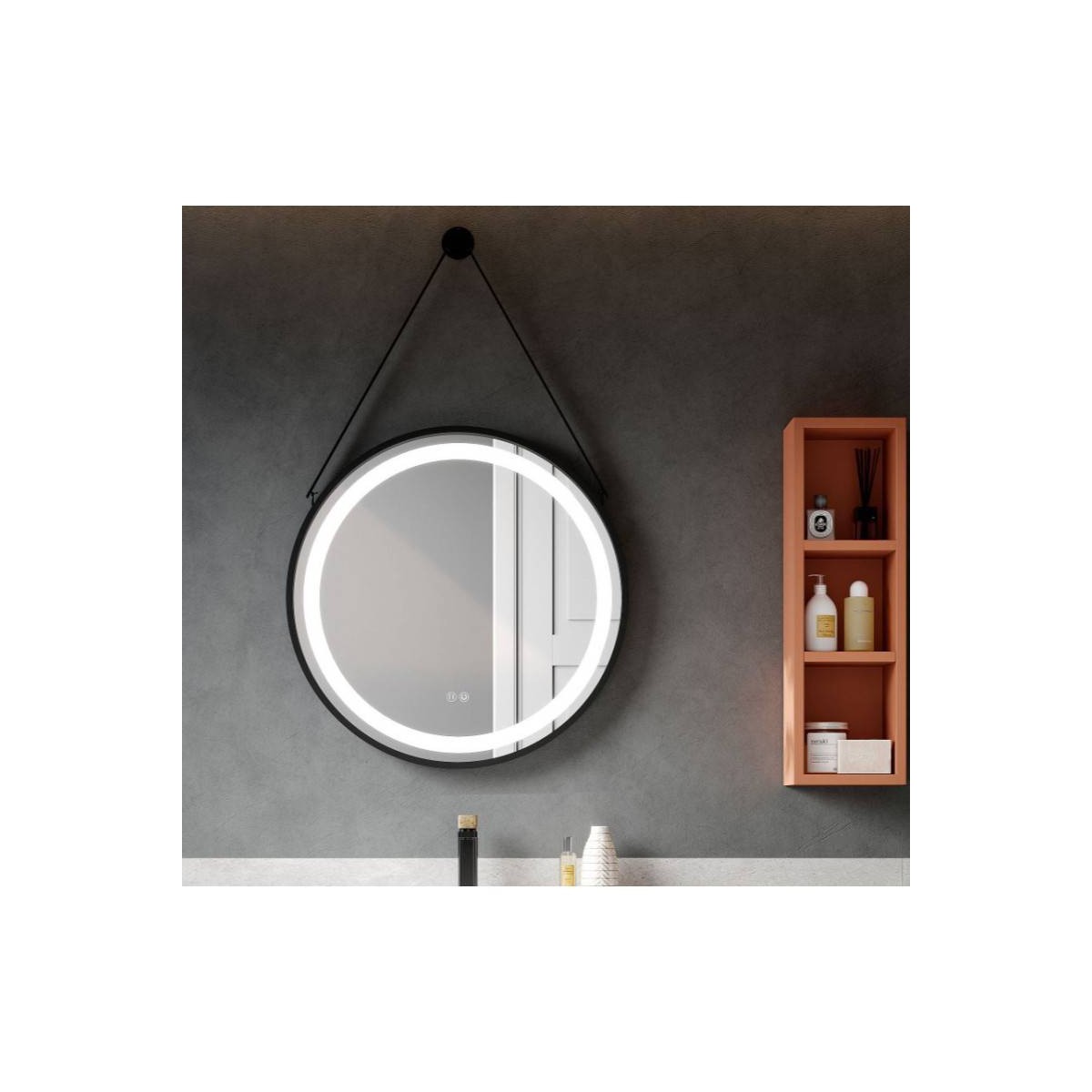 Coycama espejo aura strap led