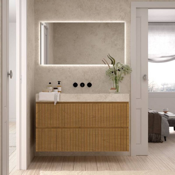 Codis stecche mueble baño 2 cajónes