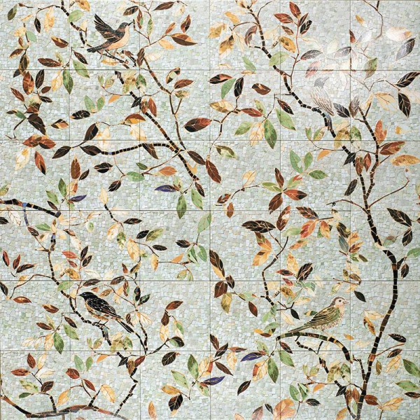 Mainzu mural tiffany 120x120