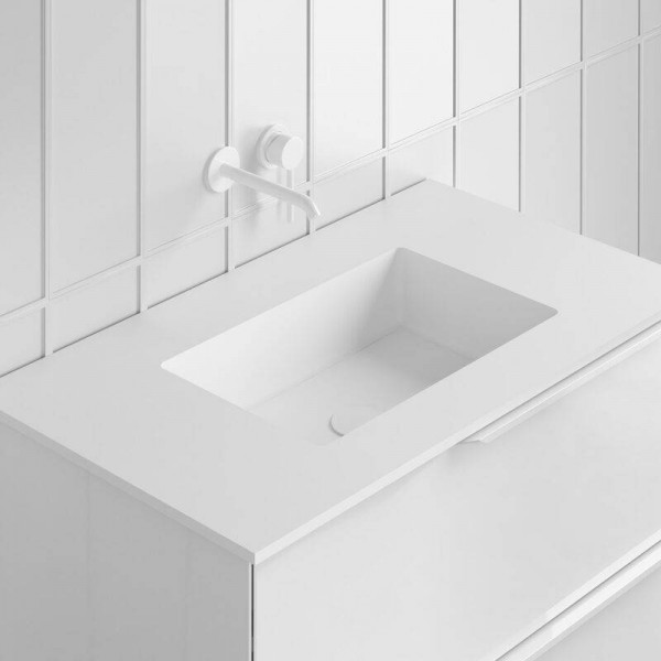 Royo sky lavabo sobre mueble solid surface